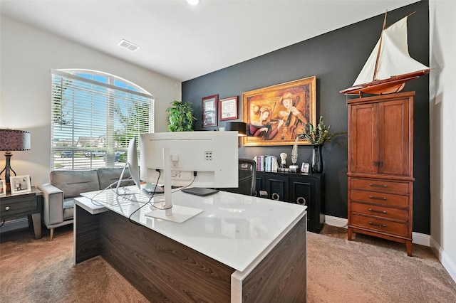 2711 Fleur De Lis Ln, Grand Prairie, TX 75054 - office featuring light colored carpet and baseboards