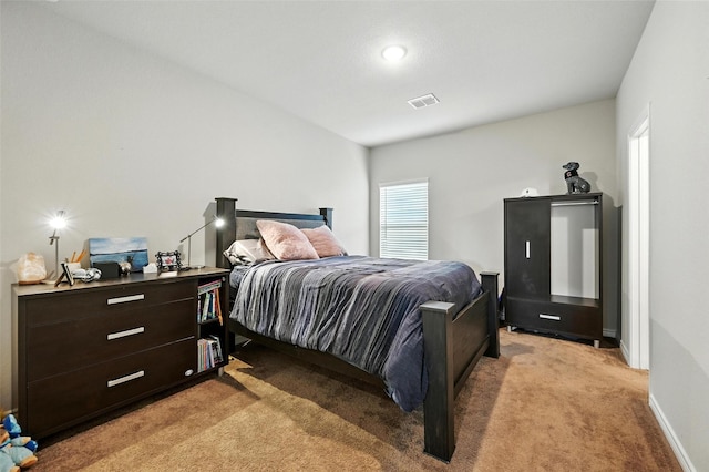 2711 Fleur De Lis Ln, Grand Prairie, TX 75054 - bedroom with light carpet and baseboards