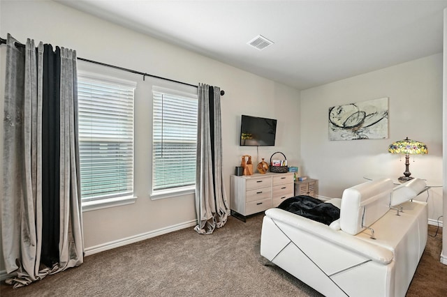 2711 Fleur De Lis Ln, Grand Prairie, TX 75054 - sitting room featuring carpet and baseboards