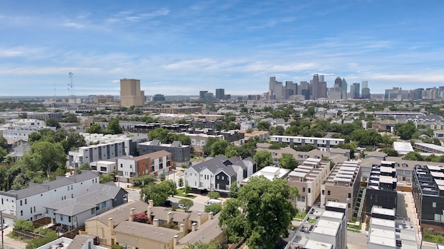 2001 N Prairie Ave Unit 106, Dallas, TX 75204 - drone / aerial view of city skyline