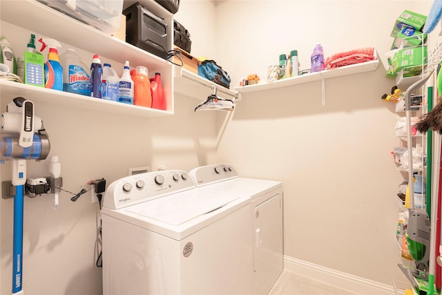 873 Mildren Ln, Fate, TX 75087 - washroom featuring washer and clothes dryer