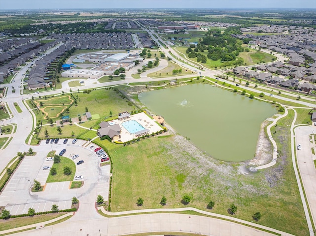 873 Mildren Ln, Fate, TX 75087 - aerial view of property's location featuring a nearby body of water and nearby suburban area