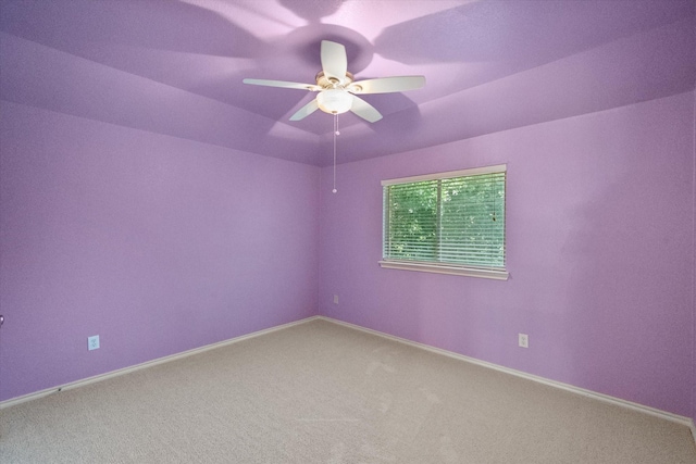 9324 Shadowfax Dr, Arlington, TX 76002 - carpeted spare room with ceiling fan and baseboards