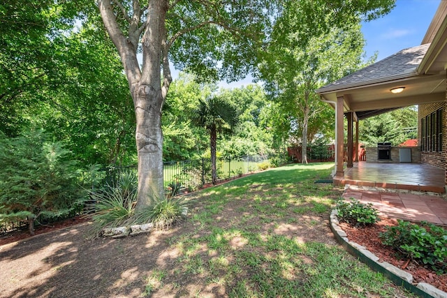 9324 Shadowfax Dr, Arlington, TX 76002 - fenced backyard featuring a wooden deck
