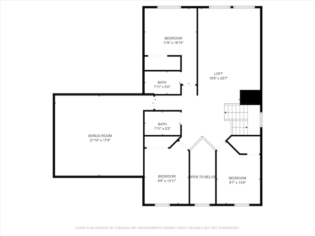 9324 Shadowfax Dr, Arlington, TX 76002 - view of property floor plan