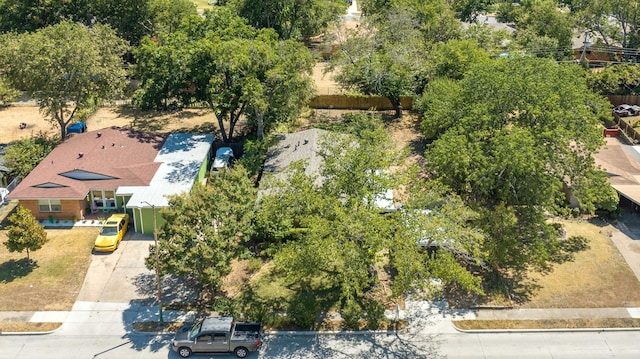 2442 Oates Dr, Dallas, TX 75228 - aerial view of a tree filled landscape