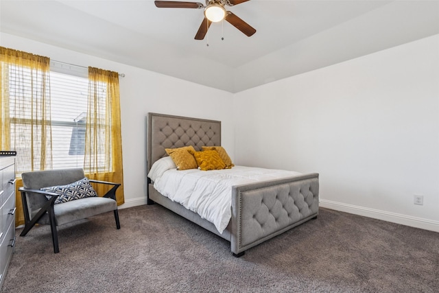 1344 Mountain View Ln, Kennedale, TX 76060 - bedroom featuring carpet flooring and a ceiling fan