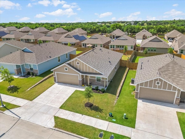 2525 Bunkerton Dr, Fort Worth, TX 76179 - aerial view of residential area