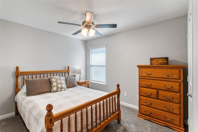 702 Stampede Ln, Princeton, TX 75407 - carpeted bedroom featuring baseboards and a ceiling fan