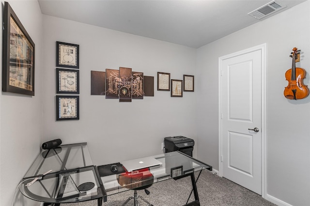 702 Stampede Ln, Princeton, TX 75407 - carpeted home office featuring baseboards
