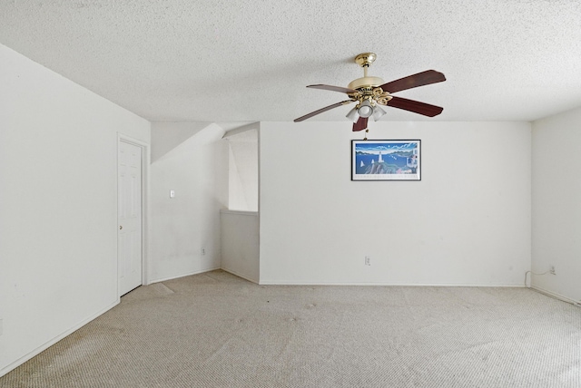 5004 Lodgepole Ln, Fort Worth, TX 76137 - unfurnished room with carpet floors, ceiling fan, and a textured ceiling