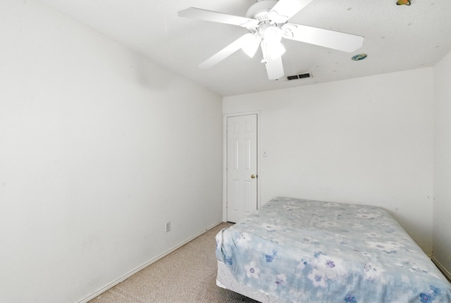 5004 Lodgepole Ln, Fort Worth, TX 76137 - bedroom featuring light colored carpet and ceiling fan