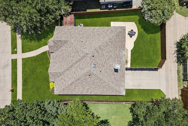 7716 Glenoaks Dr, Frisco, TX 75034 - view from above of property