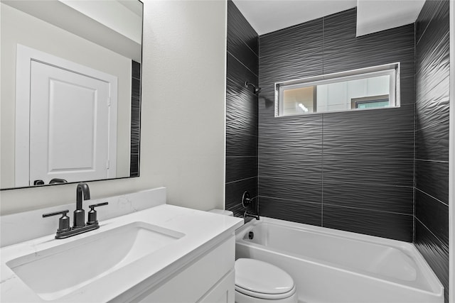 5115 Hohen Ave, Dallas, TX 75215 - bathroom featuring vanity and shower / tub combination
