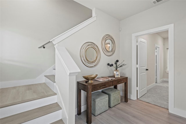 5115 Hohen Ave, Dallas, TX 75215 - staircase with wood finished floors and baseboards