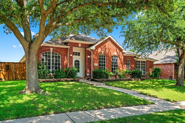 8709 Hartford Dr, Rowlett, TX 75089 - traditional-style house featuring brick siding