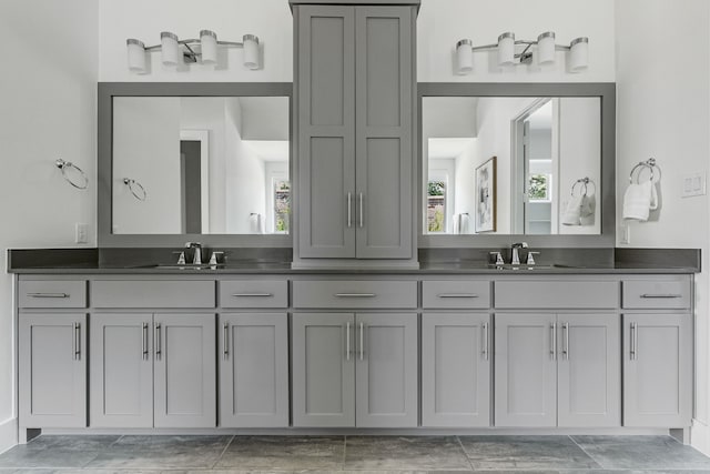 8990 Frostweed Rd, Frisco, TX 75035 - full bath featuring double vanity and plenty of natural light