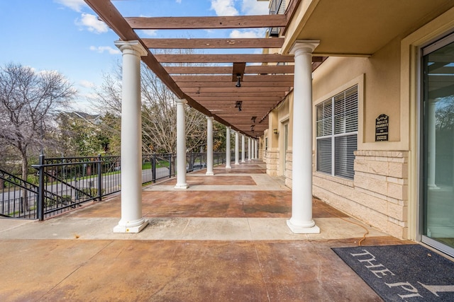 3102 Kings Rd Unit 2104, Dallas, TX 75219 - view of patio with a pergola