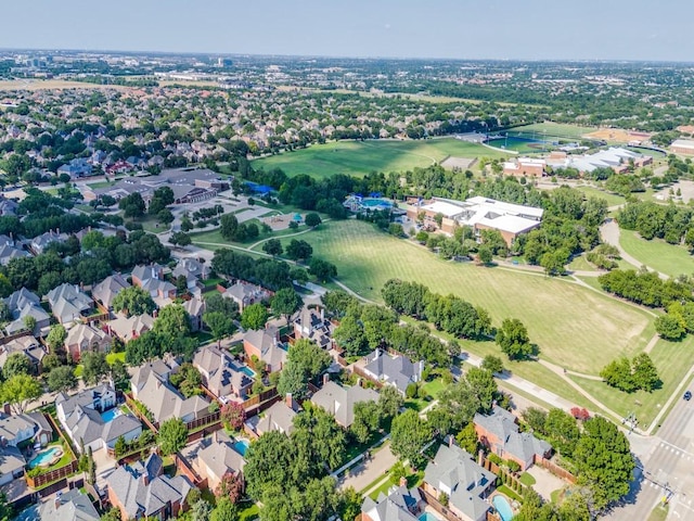 5909 Fossil Ridge Dr, Plano, TX 75093 - aerial view of residential area