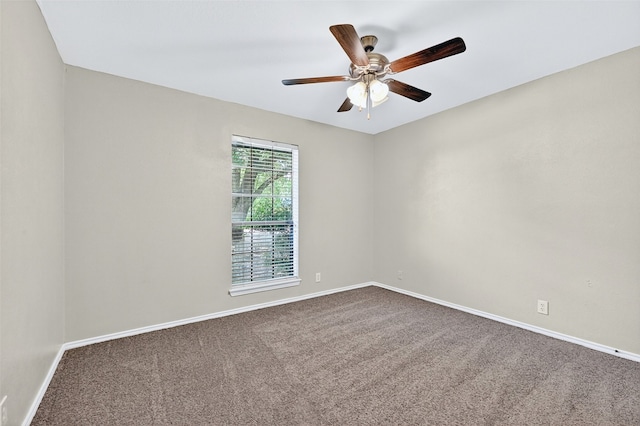 3214 N Marseille Ln, Sherman, TX 75090 - unfurnished room featuring carpet and ceiling fan