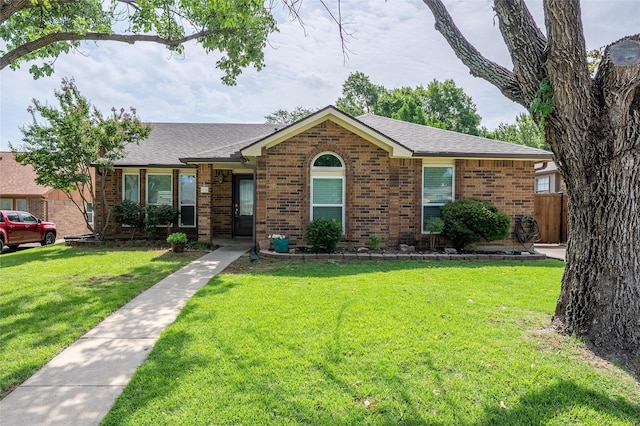 4324 Thames Ct, Flower Mound, TX 75028 - ranch-style house with brick siding and roof with shingles