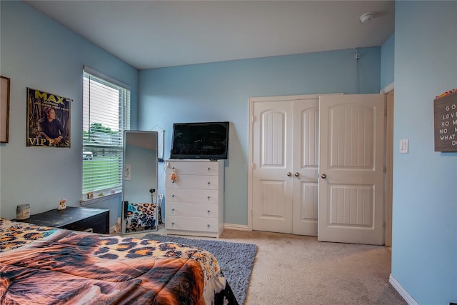416 Mesa, Lone Oak, TX 75453 - carpeted bedroom featuring a closet and baseboards