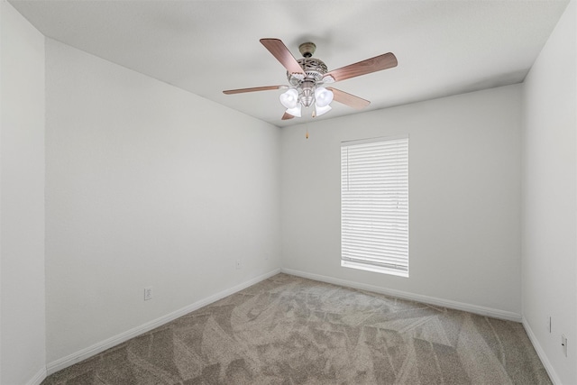 708 Sapphire Blvd, Hewitt, TX 76643 - spare room featuring light carpet and a ceiling fan