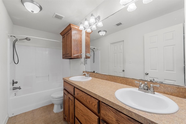 708 Sapphire Blvd, Hewitt, TX 76643 - bathroom featuring double vanity and shower / bath combination