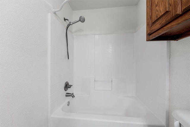 708 Sapphire Blvd, Hewitt, TX 76643 - full bathroom with shower / bathtub combination and a textured wall