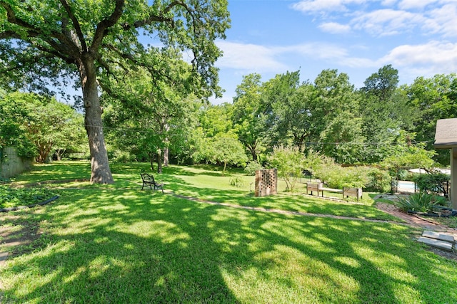 1227 N Irving Heights Dr, Irving, TX 75061 - view of grassy yard