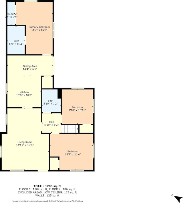 1205 Ashleman St, Bellmead, TX 76705 - view of home floor plan