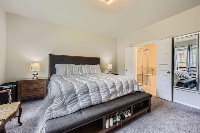 8009 Gangway Dr, Fort Worth, TX 76179 - carpeted bedroom featuring ensuite bath