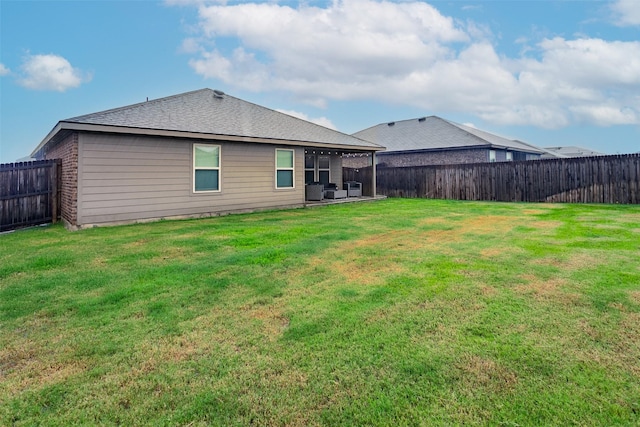 408 Cultivator Ct, Josephine, TX 75189 - rear view of house featuring a fenced backyard and a shingled roof