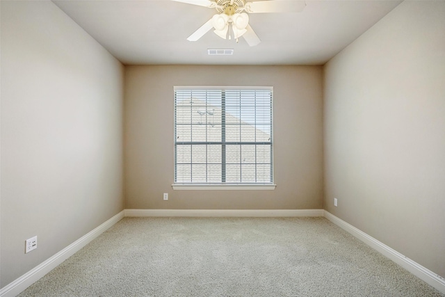 1316 Comal Dr, Allen, TX 75013 - carpeted empty room with a ceiling fan and baseboards