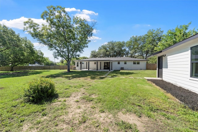 3501 Alta Vista Dr, Waco, TX 76706 - fenced backyard with a patio