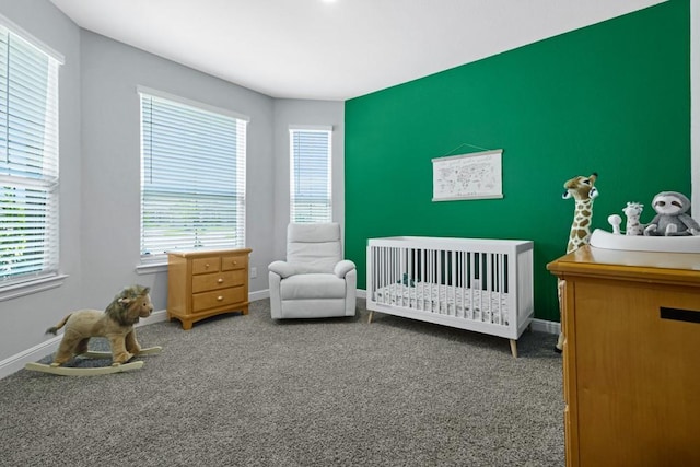 1160 Kirkham Way, Fort Worth, TX 76247 - bedroom featuring a nursery area and carpet