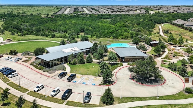 1521 Twistleaf Rd, Flower Mound, TX 76226 - drone / aerial view of a pool area