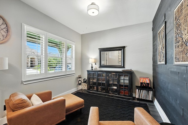 1521 Twistleaf Rd, Flower Mound, TX 76226 - sitting room featuring baseboards