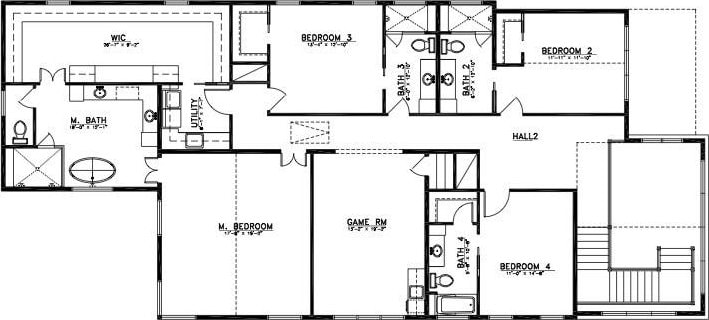 9841 Lenel Pl, Dallas, TX 75220 - view of room layout