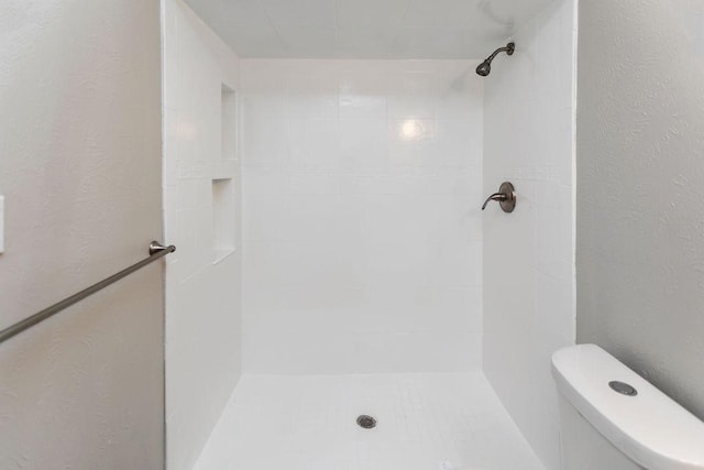 4229 Shagbark St, Fort Worth, TX 76137 - full bath with a tile shower and toilet