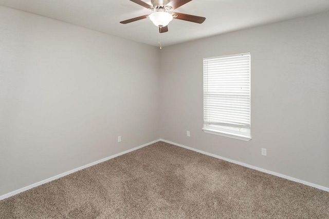 4229 Shagbark St, Fort Worth, TX 76137 - carpeted empty room featuring ceiling fan and healthy amount of natural light