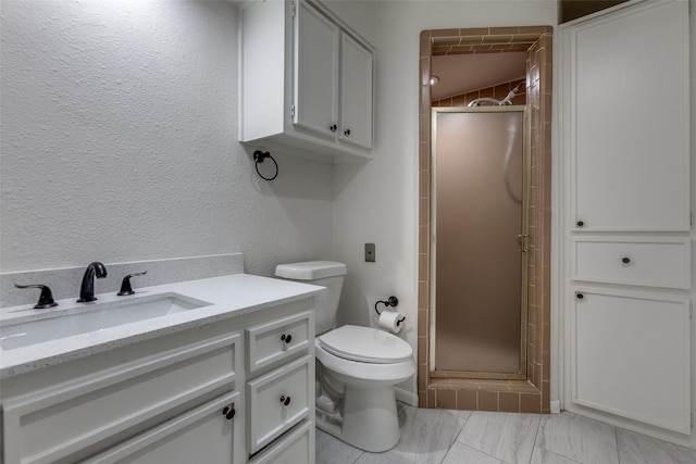 7450 Holly Hill Dr Unit 115, Dallas, TX 75231 - bathroom with a shower stall and vanity