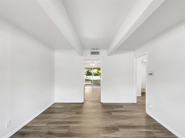 5941 Ten Mile Bridge Rd, Fort Worth, TX 76135 - spare room featuring wood finished floors and a ceiling fan