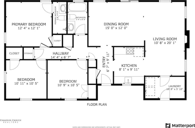 5125 Susan Lee Ln, North Richland Hills, TX 76180 - view of room layout