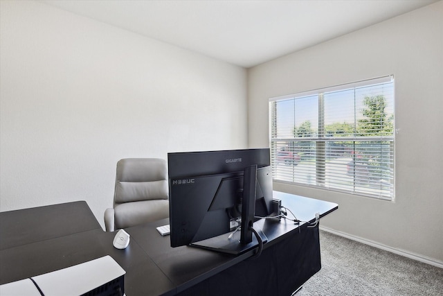 616 Cameron Way, Azle, TX 76020 - office area featuring carpet and baseboards