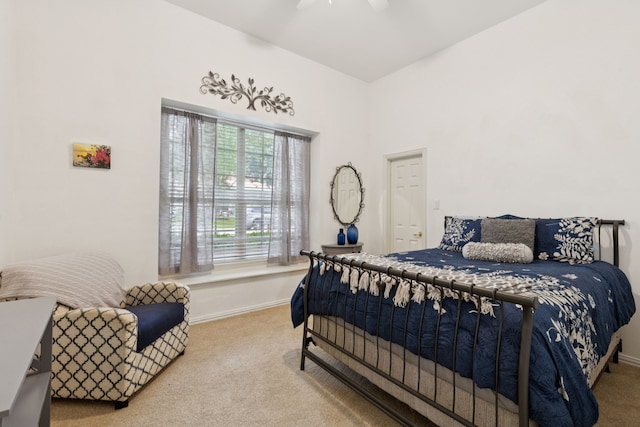 5606 Bay Meadows Dr, Frisco, TX 75034 - carpeted bedroom with baseboards and ceiling fan