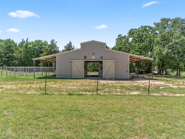 830 Cemetery Rd, Decatur, TX 76234 - view of pole building