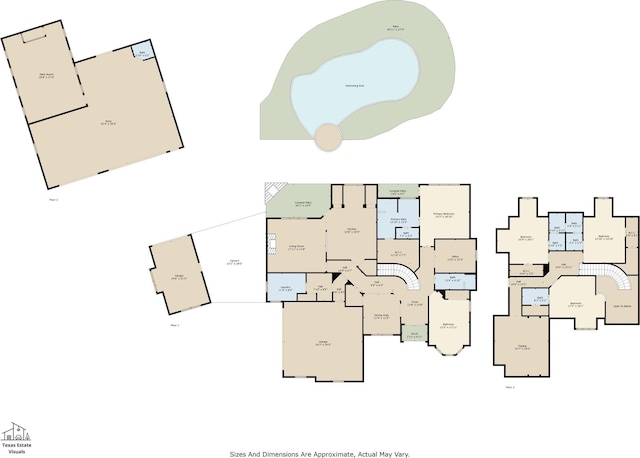 830 Cemetery Rd, Decatur, TX 76234 - view of room layout