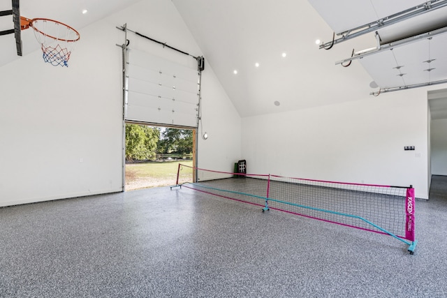 1890 Mcconnell Rd, Gunter, TX 75058 - garage featuring recessed lighting