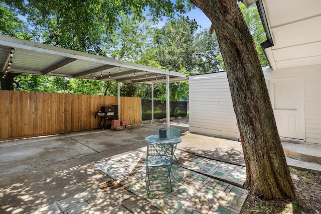 1204 Maxfield St, Bellmead, TX 76705 - view of patio